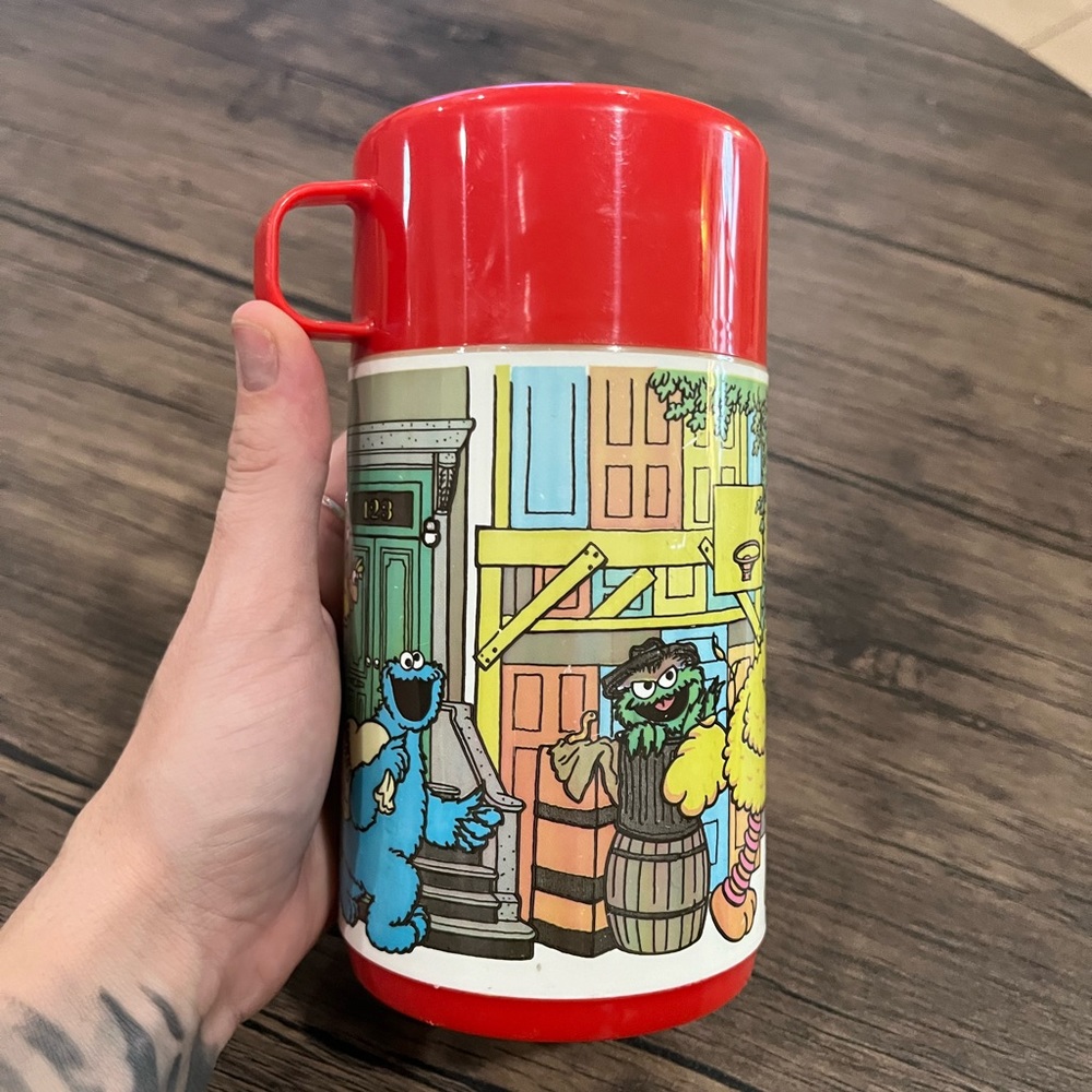 Sesame Street thermos